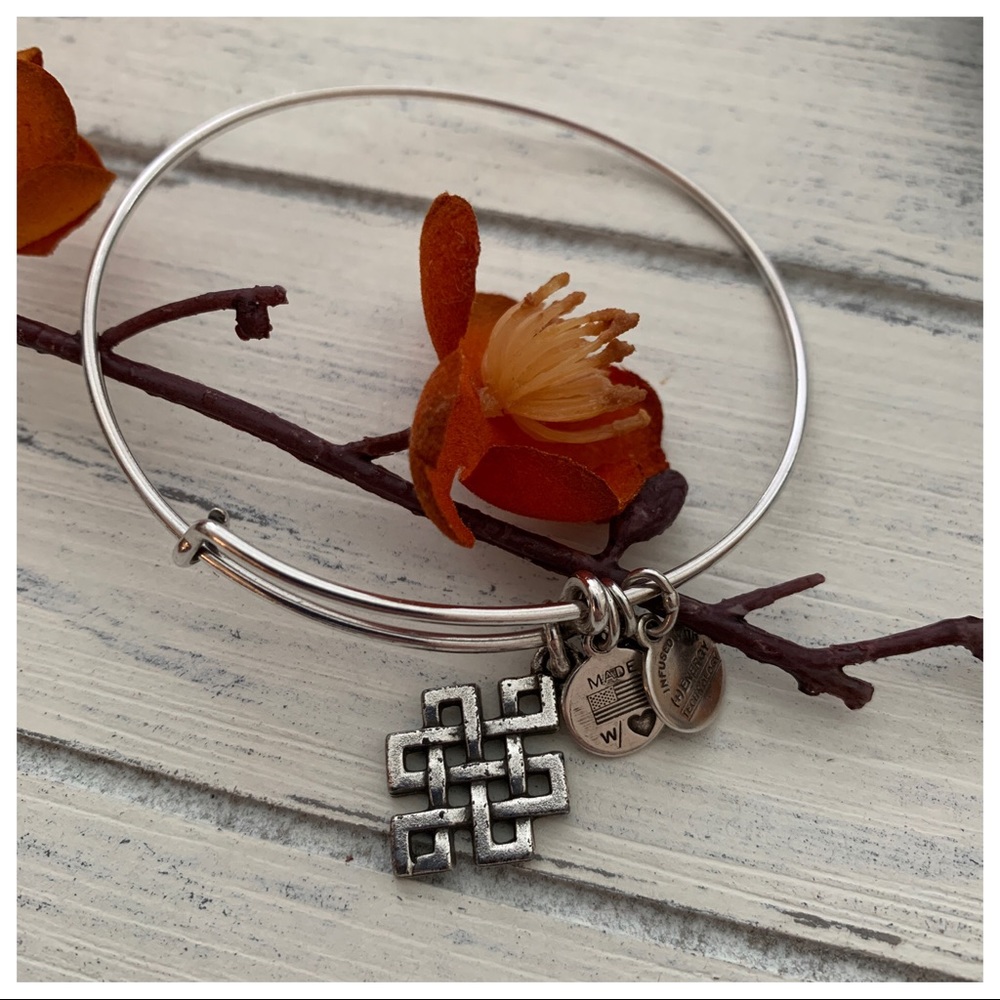 Alex and Ani Endless Knot Bangle